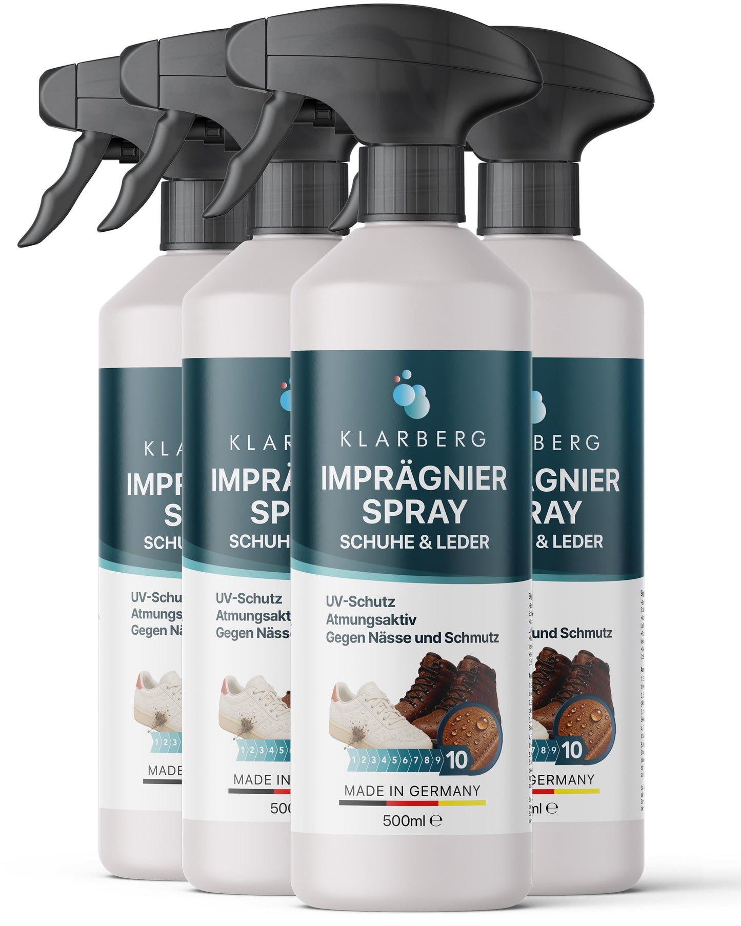 KLARBERG Imprägnierspray - Imprägnierung für Schuhe & Leder