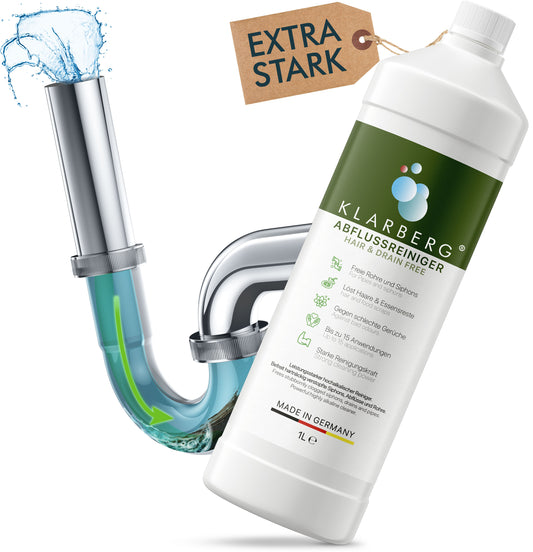 KLARBERG® drain-free (liquid) Strong drain cleaner / pipe cleaner
