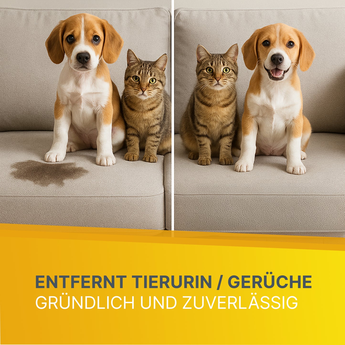 KLARBERG® Enzymreiniger 500 ml - Hundeurin Katzenurin Geruchsentferner
