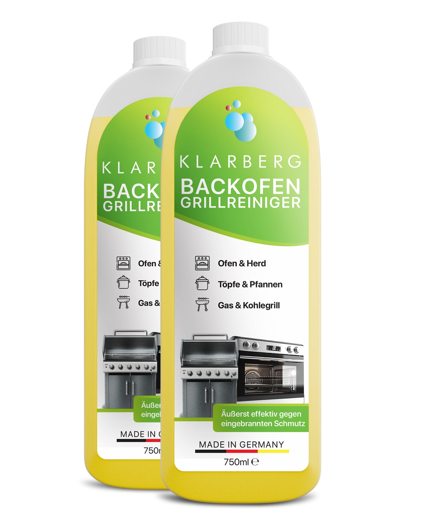 Klarberg® Grill- und Backofenreiniger Gel 750ml