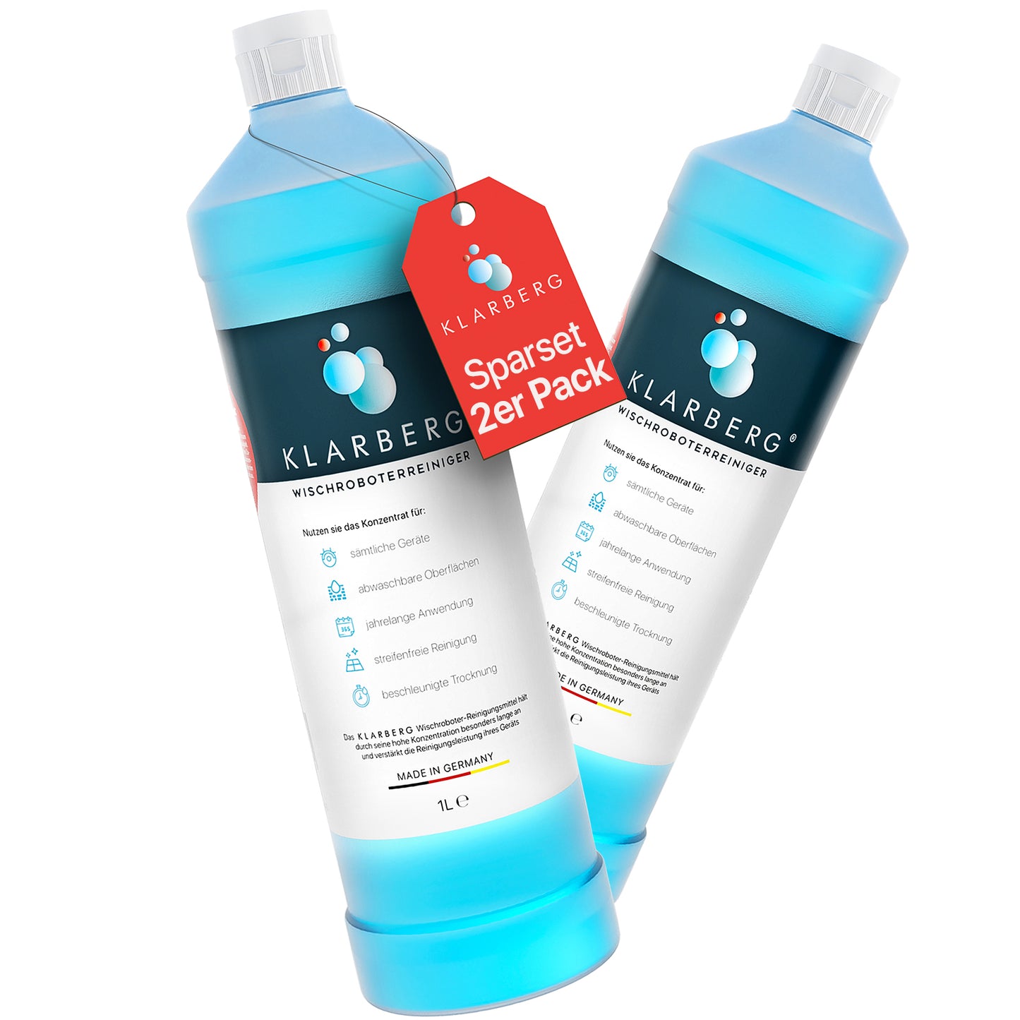 KLARBERGĀ® wiping robot cleaning agent - highly concentrated
