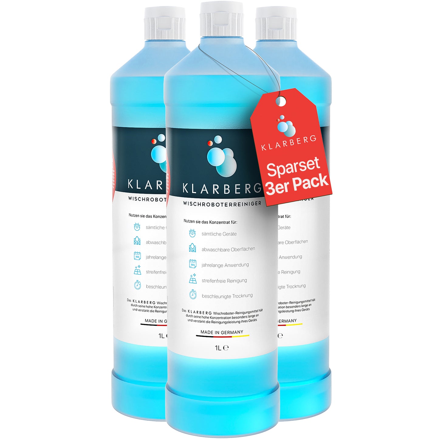 KLARBERGĀ® wiping robot cleaning agent - highly concentrated