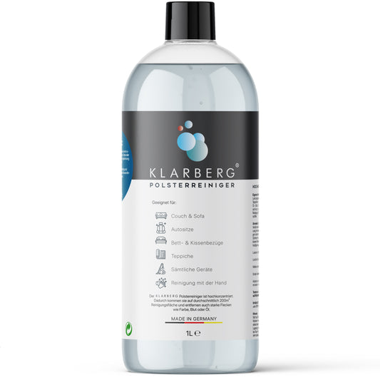 KLARBERG - Upholstery cleaner concentrate - Suitable for sofa, carpet and car seats