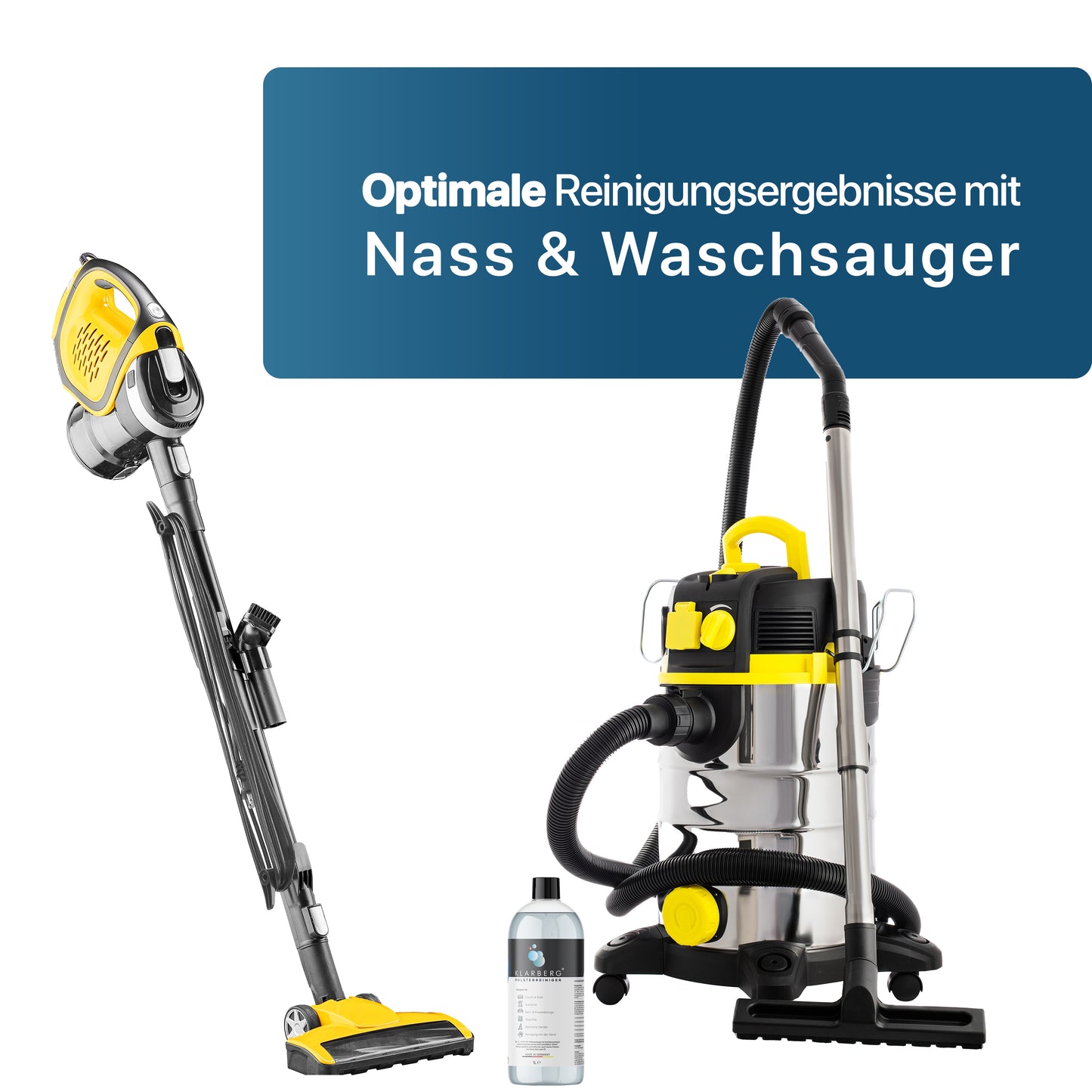 KLARBERG - Upholstery cleaner concentrate - Suitable for sofa, carpet and car seats