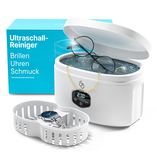 KLARBERG® Ultraschallreinigungsgerät Brille, Schmuck, Zahnprothesen