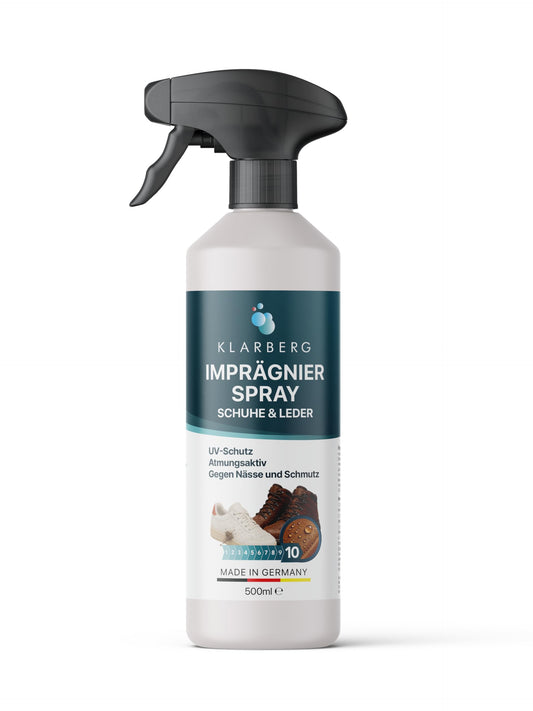 KLARBERG Imprägnierspray - Imprägnierung für Schuhe & Leder