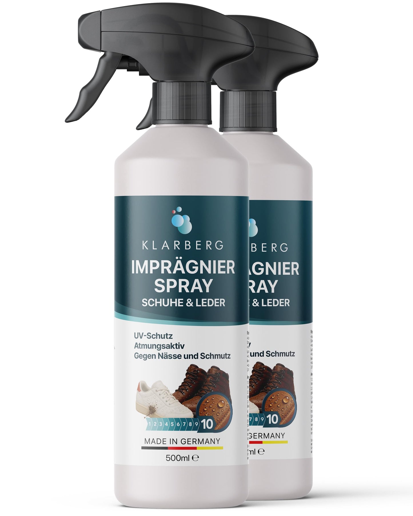 KLARBERG Imprägnierspray - Imprägnierung für Schuhe & Leder