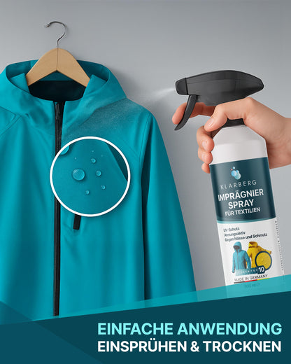 KLARBERG Imprägnierspray - Imprägnierung für Textilien