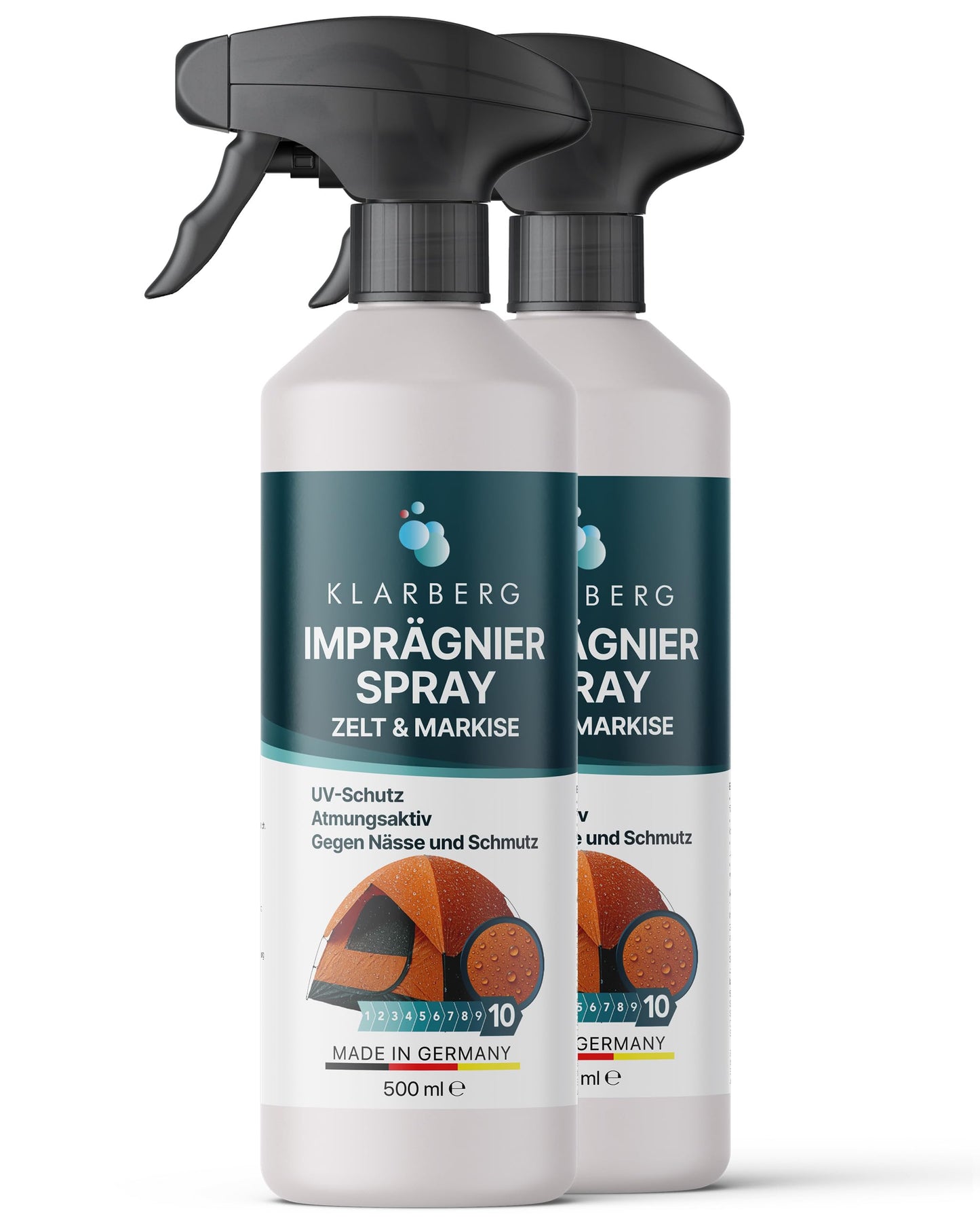 KLARBERG Imprägnierspray - Imprägnierung für Pavillon & Zelt