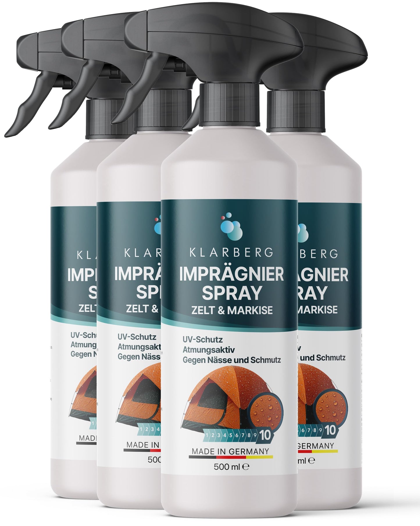 KLARBERG Imprägnierspray - Imprägnierung für Pavillon & Zelt