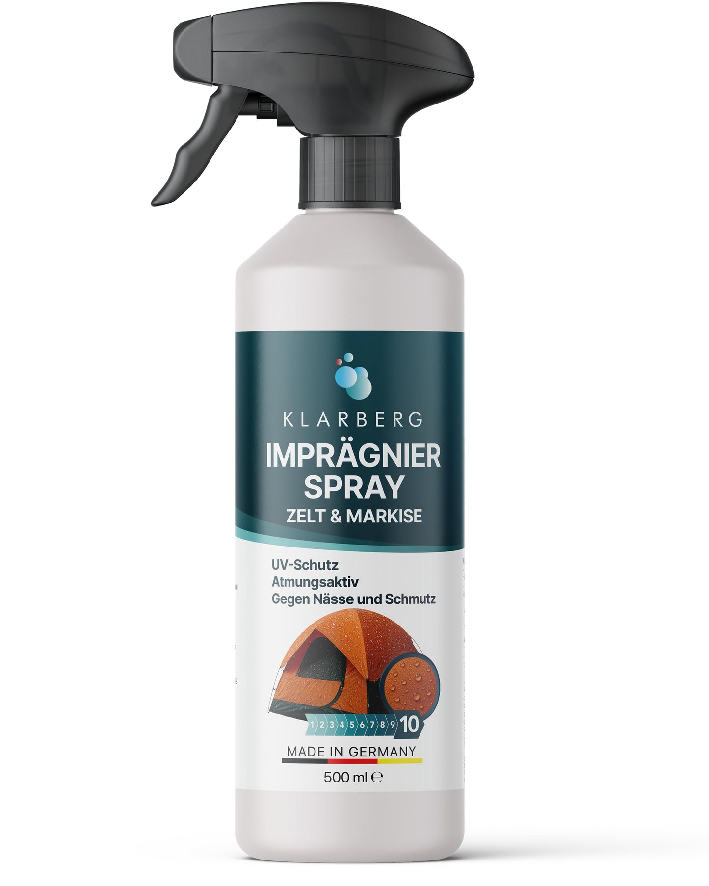 KLARBERG Imprägnierspray - Imprägnierung für Pavillon & Zelt