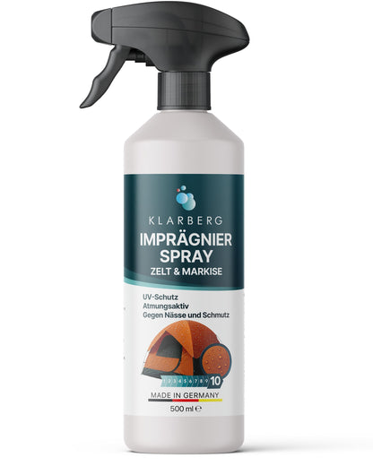 KLARBERG Imprägnierspray - Imprägnierung für Pavillon & Zelt
