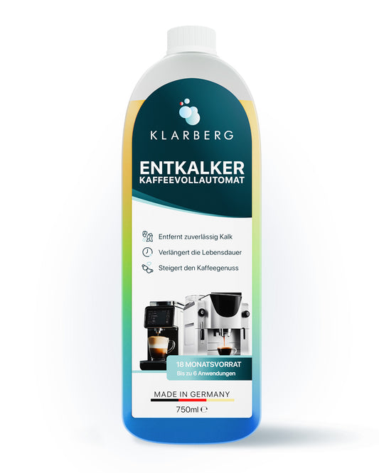 KLARBERG® Entkalker Kaffeevollautomat - Universal Kaffeemaschinen Entkalker flüssig
