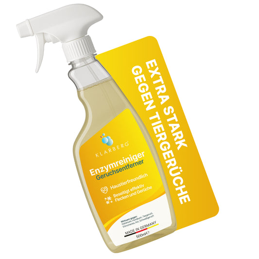 KLARBERG® Enzymreiniger 500 ml - Hundeurin Katzenurin Geruchsentferner