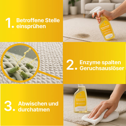 KLARBERG® Enzymreiniger 500 ml - Hundeurin Katzenurin Geruchsentferner